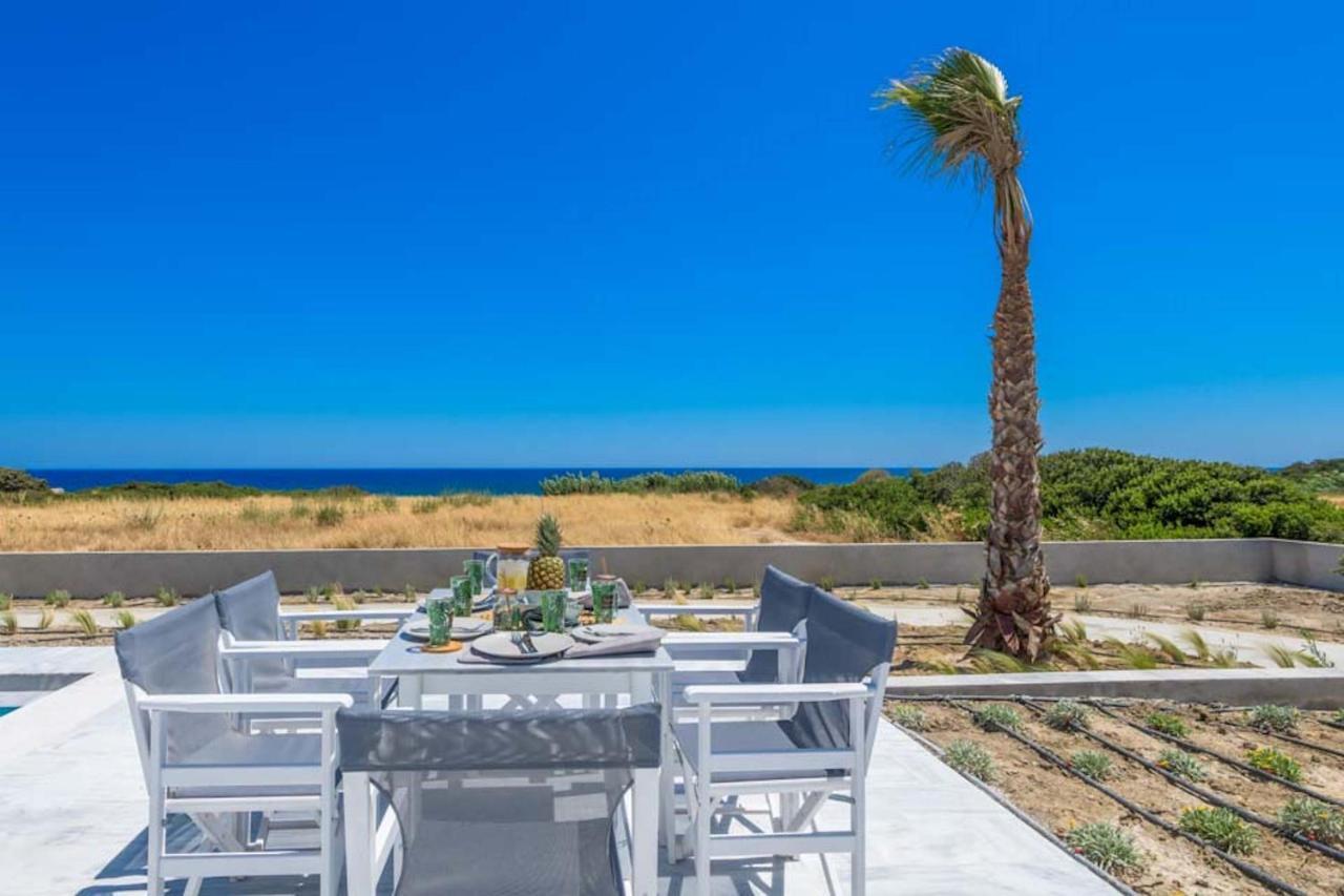 Seashore Beachfront Villa Lakhania Extérieur photo